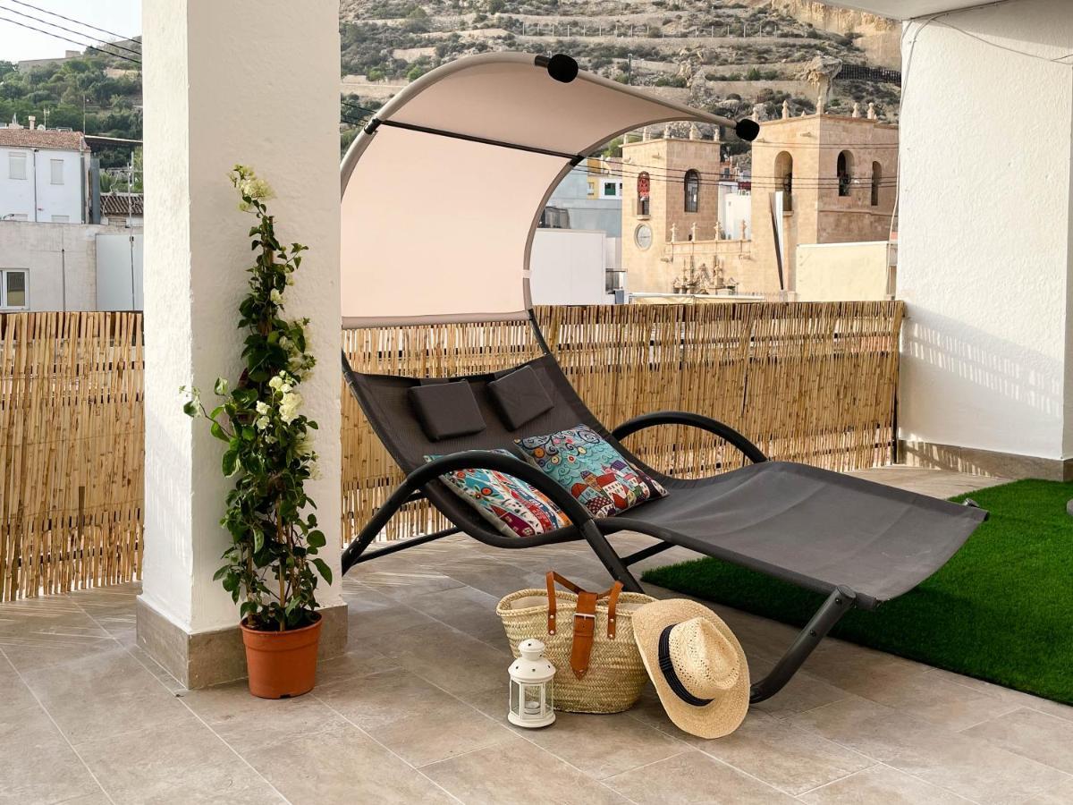 La Terraza. Vistas Al Castillo A 1 Min. De La Playa Αλικάντε Εξωτερικό φωτογραφία