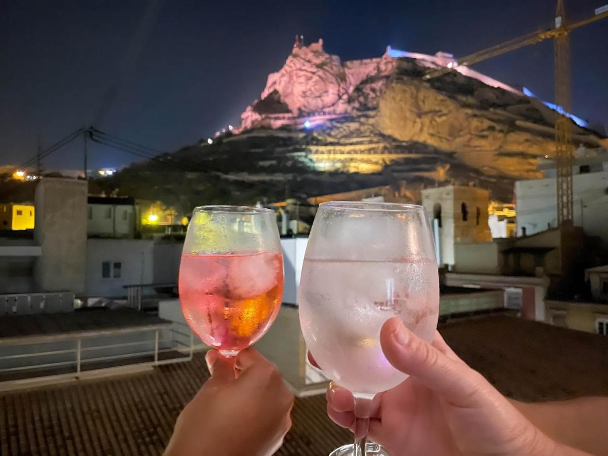 La Terraza. Vistas Al Castillo A 1 Min. De La Playa Αλικάντε Εξωτερικό φωτογραφία