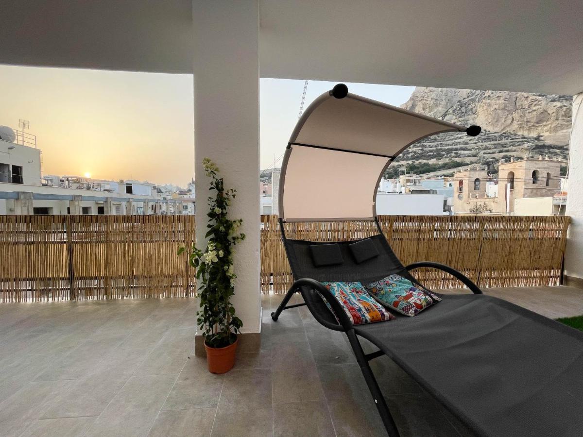 La Terraza. Vistas Al Castillo A 1 Min. De La Playa Αλικάντε Εξωτερικό φωτογραφία
